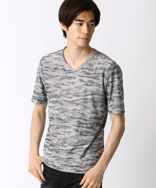 HIDEAWAYS NICOLE(ハイダウェイニコル)の「カモフラジャカード半袖プルオーバー(Tシャツ/カットソー・メンズ・ホワイト系その他2/レッド系その他/ホワイト系その他・LARGE/MEDIUM/X-LARGE)」の15枚目の写真