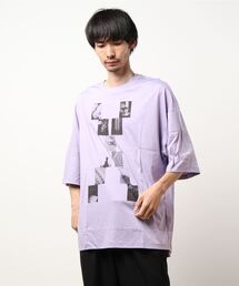 Lui's | XフォトプリントBIGTシャツ(Tシャツ/カットソー)