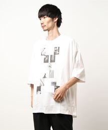 Lui's | XフォトプリントBIGTシャツ(Tシャツ/カットソー)
