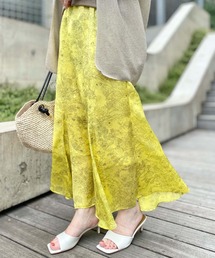 RIVE DROITE | ドローイングフラワースカート(スカート)