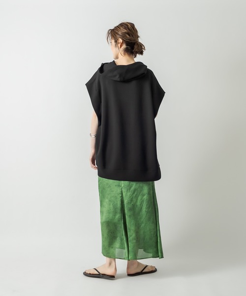 RIVE DROITE（リヴドロワ）の「ドローイングフラワースカート（スカート・レディース・イエロー/グリーン・FREE）」の21枚目の写真