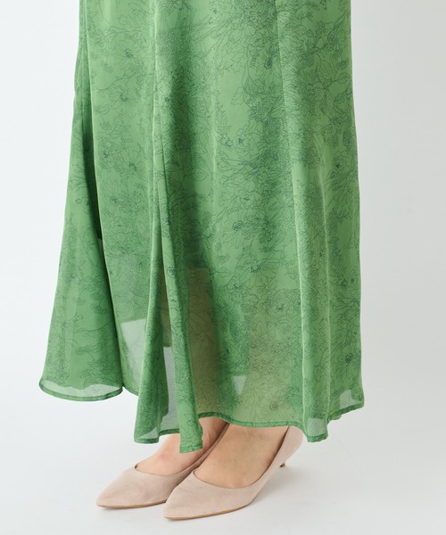 RIVE DROITE（リヴドロワ）の「ドローイングフラワースカート（スカート・レディース・イエロー/グリーン・FREE）」の22枚目の写真