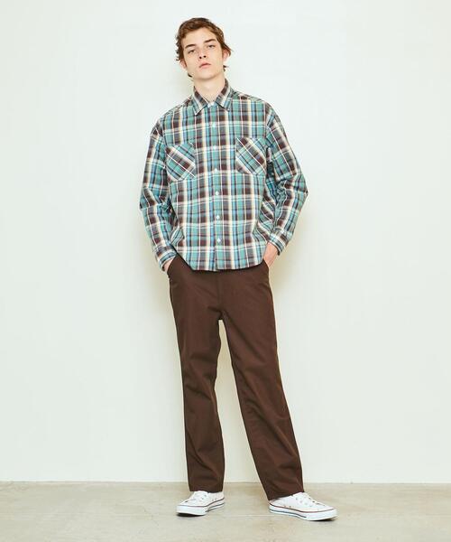 UNITED ARROWS & SONS(ユナイテッドアローズアンドサンズ)の「<UNITED ARROWS & SONS> WORK PANTS/パンツ(その他パンツ・メンズ・ダークブラウン/ダークグレー・S/M/L/XL)」の2枚目の写真