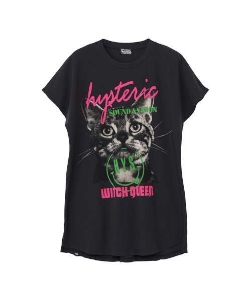 ヒステリックグラマー 猫 Tシャツ WITCH QUEEN 01212CT06 レディース ヒステリックグラマー 猫 Tシャツ WITCH QUEEN 01212CT06