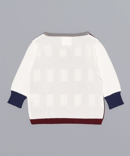 SWAP MEET MARKET（スワップミートマーケット）の「JQ柄ニットセーター（ニット/セーター・キッズ・グリーン・S）」の2枚目の写真