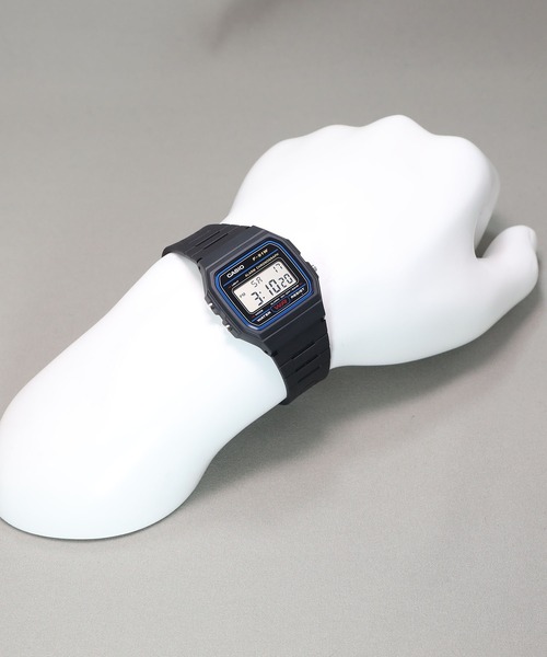 CASIO(カシオ)の「CASIO Collection / F-91W-1JH(デジタル腕時計・メンズ・ブラック・FREE)」の9枚目の写真