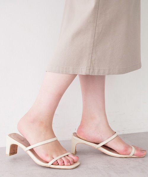 natural couture（ナチュラルクチュール）の「ストレッチリネンベルト付タイトスカート（スカート・レディース・ベージュ/ブラック/ライトベージュ/グリーン・FREE）」の22枚目の写真