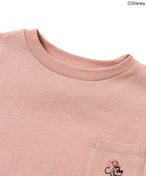 Seraph（セラフ）の「ディズニーキャラクター イレヘムロングTシャツ（Tシャツ/カットソー・キッズ・レッド/ピンク/サーモンピンク/ブラウン・120/95/100/80/140/110/130/90）」の18枚目の写真