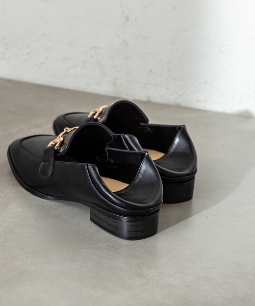 mystic（ミスティック）の「ビット付ローファー（ローファー・レディース・ブラック・36/37/38）」の3枚目の写真