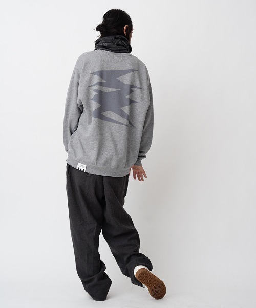 EGO TRIPPING(エゴトリッピング)の「mko9941-ARROWHEAD NECKWARMER ネックウォーマー(ネックウォーマー/スヌード・メンズ・チャコール/サンドベージュ・FREE)」の11枚目の写真