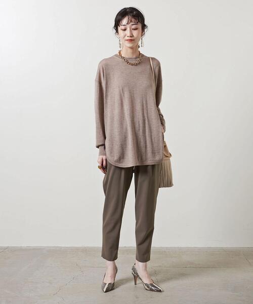 ユナイテッドアローズ　UBCMD W/SI テーパード パンツ BEAUTY＆YOUTH UNITED ARROWS スラックス 「WEB限定 WARDROBE