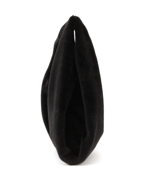 ADAM ET ROPE'（アダムエロペ）の「フェイクファートートバッグ（トートバッグ・レディース・ブラック/ライトグリーン・FREE）」の7枚目の写真