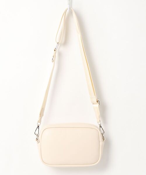 HWG_5（エイチダブルゴー）の「ワンショルダースクエアバッグ（ショルダーバッグ・レディース・アイボリー/ブラック・FREE）」の7枚目の写真