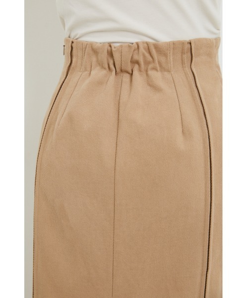 rienda（リエンダ）の「フロントボタンタックポイントスカート（スカート・レディース・ブラック/ピンク/ベージュ・MEDIUM/SMALL）」の8枚目の写真