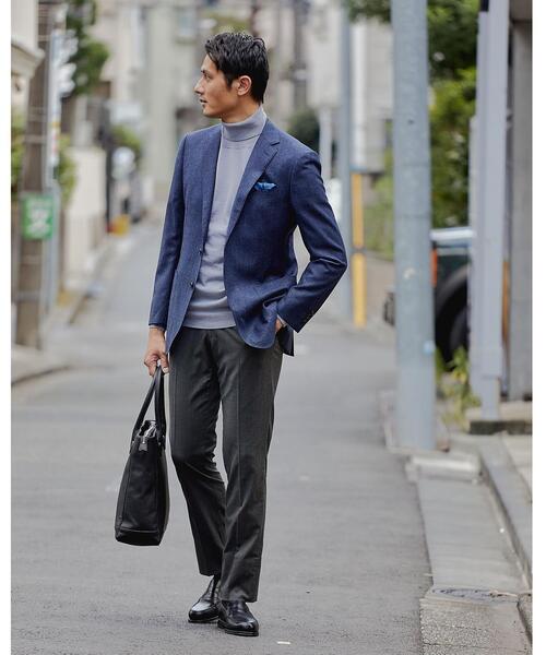 green label relaxing（グリーンレーベルリラクシング）の「サキソニー無地 MAGICOMFORT スラックス -ウォッシャブル・ストレッチ・アジャスター-（スラックス・メンズ・ダークブラウン/グレー/ダークグレー・S/M/L/XL/XS）」の7枚目の写真