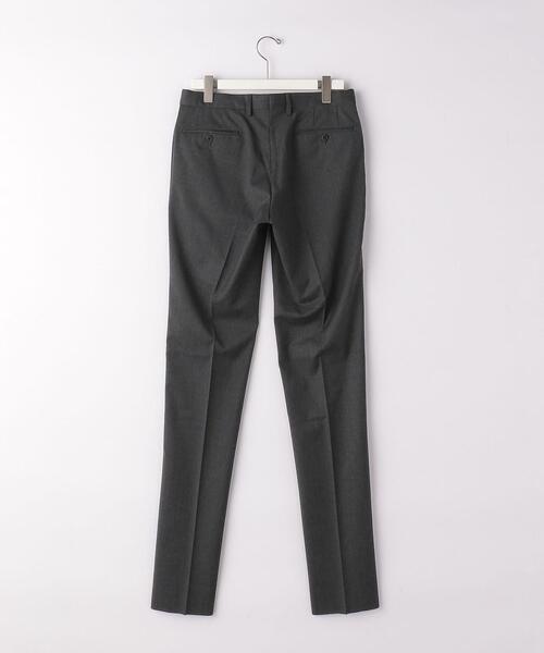 green label relaxing（グリーンレーベルリラクシング）の「サキソニー無地 MAGICOMFORT スラックス -ウォッシャブル・ストレッチ・アジャスター-（スラックス・メンズ・ダークブラウン/グレー/ダークグレー・S/M/L/XL/XS）」の13枚目の写真