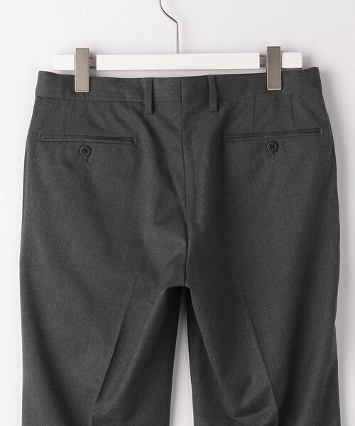 green label relaxing（グリーンレーベルリラクシング）の「サキソニー無地 MAGICOMFORT スラックス -ウォッシャブル・ストレッチ・アジャスター-（スラックス・メンズ・ダークブラウン/グレー/ダークグレー・S/M/L/XL/XS）」の16枚目の写真