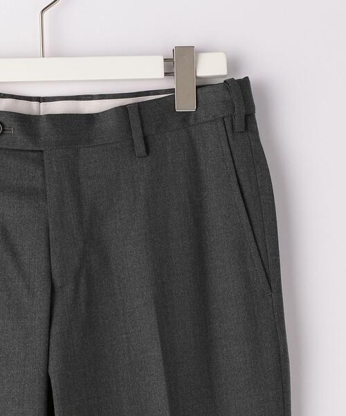 green label relaxing（グリーンレーベルリラクシング）の「サキソニー無地 MAGICOMFORT スラックス -ウォッシャブル・ストレッチ・アジャスター-（スラックス・メンズ・ダークブラウン/グレー/ダークグレー・S/M/L/XL/XS）」の17枚目の写真