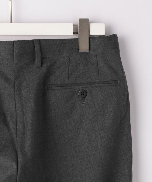 green label relaxing（グリーンレーベルリラクシング）の「サキソニー無地 MAGICOMFORT スラックス -ウォッシャブル・ストレッチ・アジャスター-（スラックス・メンズ・ダークブラウン/グレー/ダークグレー・S/M/L/XL/XS）」の18枚目の写真