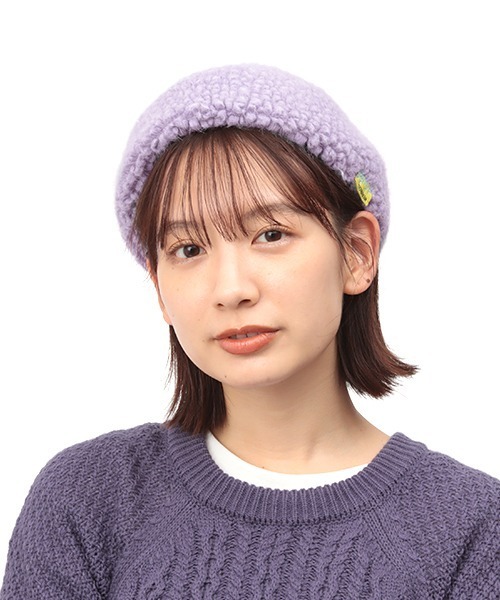 チチカカ（チチカカ）の「ぽこぽこベレー帽（ハンチング/ベレー帽・レディース・グリーン/パープル/イエロー・FREE）」の14枚目の写真