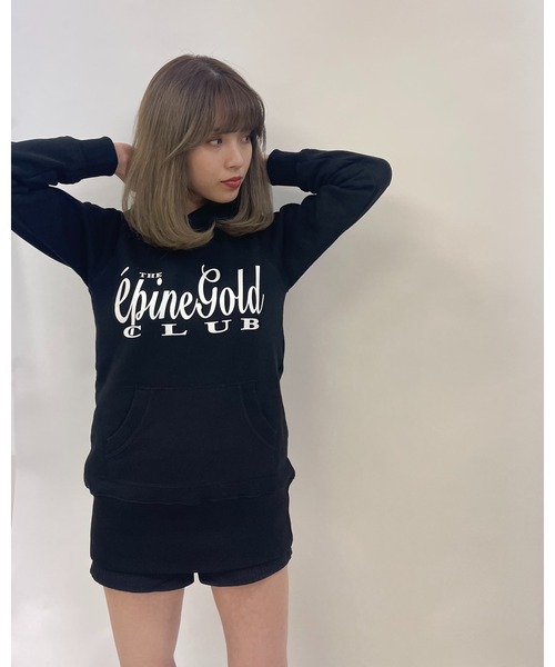 epine（エピヌ）の「epine gold club hoodie（パーカー・レディース・ブラック・FREE）」の6枚目の写真