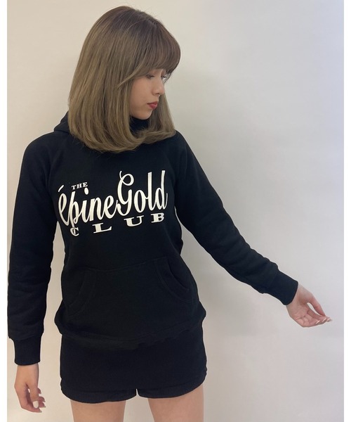 epine（エピヌ）の「epine gold club hoodie（パーカー・レディース・ブラック・FREE）」の2枚目の写真