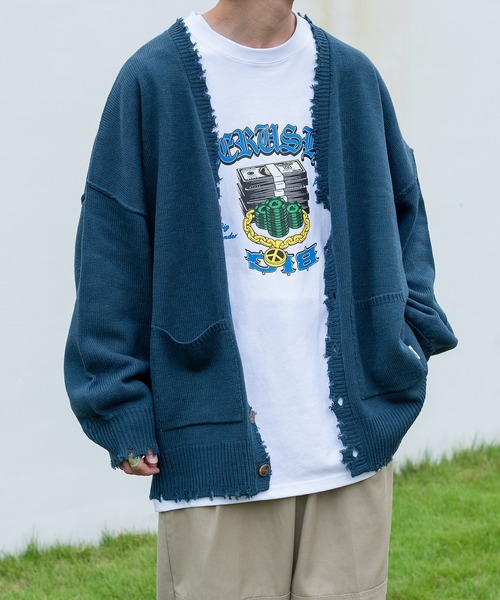 Perushu（ペルーシュ）の「アソートプリントヘビーウェイトロンT（Tシャツ/カットソー・メンズ・ホワイト/ブラック/ホワイト系その他/ブラック系その他・MEDIUM/LARGE）」の2枚目の写真