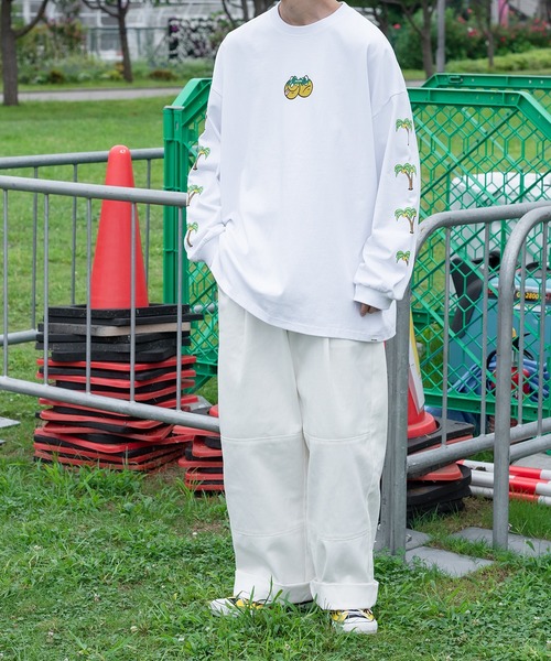 Perushu（ペルーシュ）の「アソートプリントヘビーウェイトロンT（Tシャツ/カットソー・メンズ・ホワイト/ブラック/ホワイト系その他/ブラック系その他・MEDIUM/LARGE）」の5枚目の写真