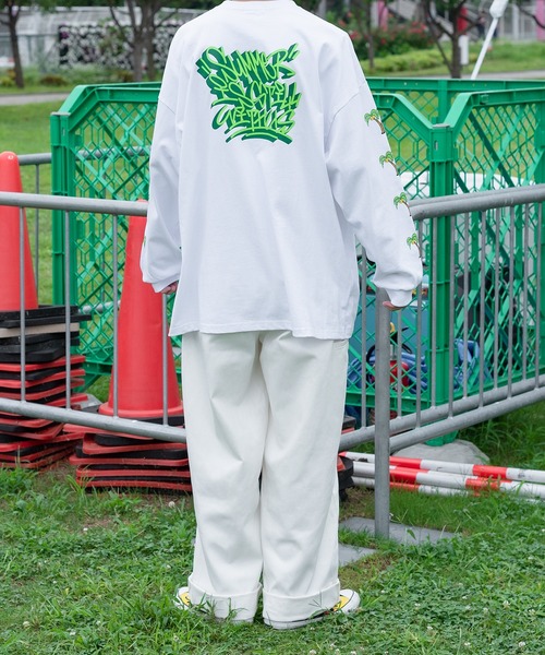 Perushu（ペルーシュ）の「アソートプリントヘビーウェイトロンT（Tシャツ/カットソー・メンズ・ホワイト/ブラック/ホワイト系その他/ブラック系その他・MEDIUM/LARGE）」の7枚目の写真