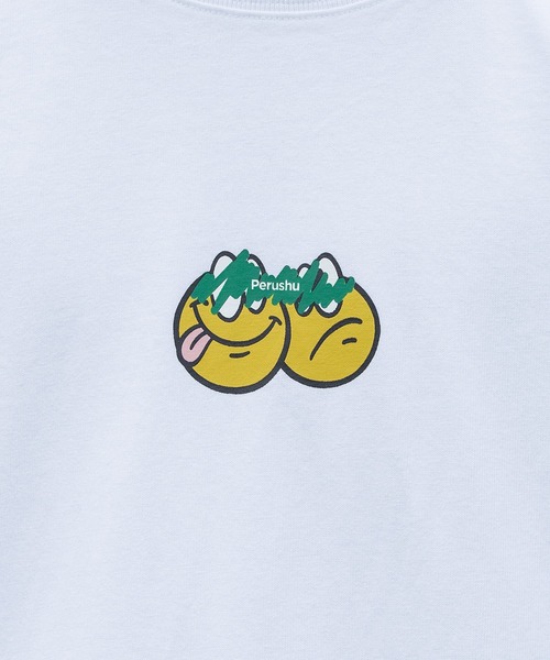 Perushu（ペルーシュ）の「アソートプリントヘビーウェイトロンT（Tシャツ/カットソー・メンズ・ホワイト/ブラック/ホワイト系その他/ブラック系その他・MEDIUM/LARGE）」の9枚目の写真