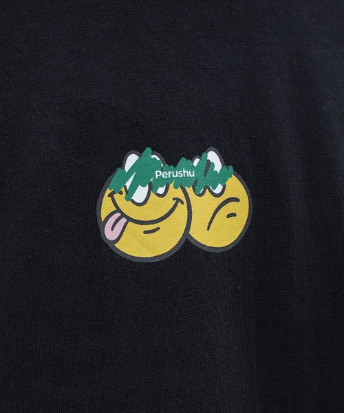 Perushu（ペルーシュ）の「アソートプリントヘビーウェイトロンT（Tシャツ/カットソー・メンズ・ホワイト/ブラック/ホワイト系その他/ブラック系その他・MEDIUM/LARGE）」の17枚目の写真