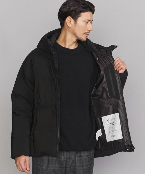 BEAUTY&YOUTH UNITED ARROWS(ビューティーアンドユースユナイテッドアローズ)の「BY “小松マテーレ” シャンブレー ALLIED ダウンジャケット(ダウンジャケット/コート・メンズ・ベージュ/ブラック/オリーブ・M/L/XL/S)」の17枚目の写真