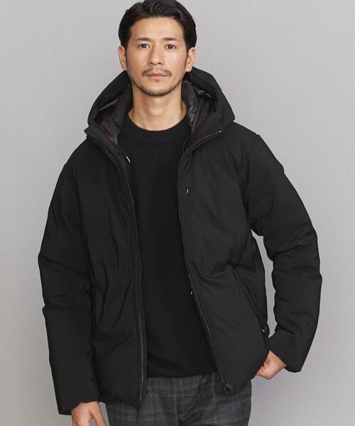 BEAUTY&YOUTH UNITED ARROWS(ビューティーアンドユースユナイテッドアローズ)の「BY “小松マテーレ” シャンブレー ALLIED ダウンジャケット(ダウンジャケット/コート・メンズ・ベージュ/ブラック/オリーブ・M/L/XL/S)」の4枚目の写真