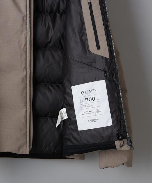 BEAUTY&YOUTH UNITED ARROWS(ビューティーアンドユースユナイテッドアローズ)の「BY “小松マテーレ” シャンブレー ALLIED ダウンジャケット(ダウンジャケット/コート・メンズ・ベージュ/ブラック/オリーブ・M/L/XL/S)」の19枚目の写真