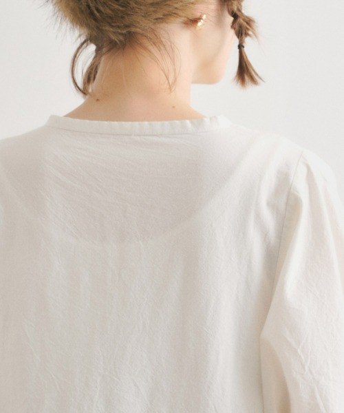 manana suerte（マニャーナスエルテ）の「エンブロイダリーワンピース（ワンピース・レディース・ホワイト/ブラック/ブルー・FREE）」の5枚目の写真