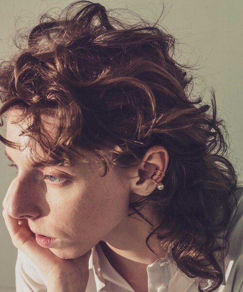 and cloud(アンドクラウド)の「【ZOZOTOWN Limited】Cross/Pearl Set Earcuff(イヤーカフ・レディース・ブラック/シルバー/イエローゴールド・FREE)」の9枚目の写真