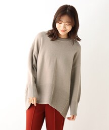 SHOO・LA・RUE | 【五明祐子さん着用商品】ざっくりもちもちバックスリットニット(ニット/セーター)
