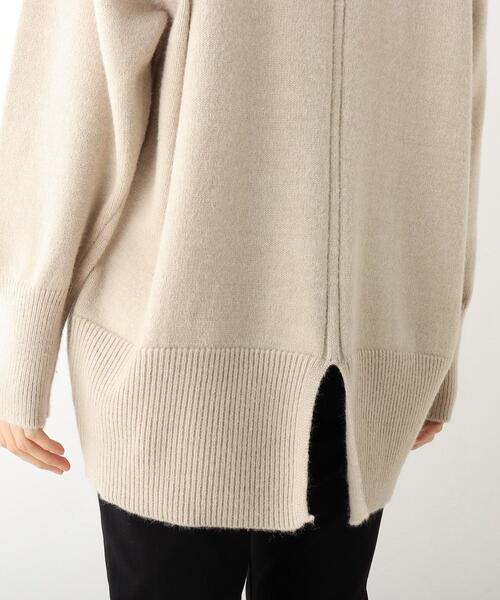 SHOO・LA・RUE(シューラルー)の「◆ざっくりもちもちバックスリットニット(ニット/セーター・レディース・ベージュ/アイボリー/ベビーピンク/ライトブルー/ブラック/レモンイエロー・00)」の14枚目の写真