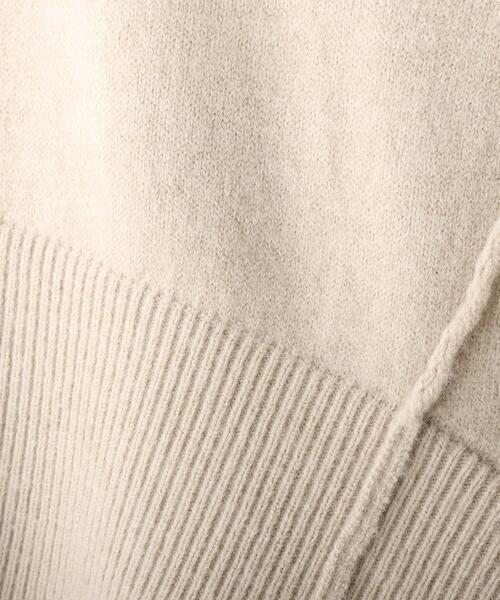 SHOO・LA・RUE(シューラルー)の「◆ざっくりもちもちバックスリットニット(ニット/セーター・レディース・ベージュ/アイボリー/ベビーピンク/ライトブルー/ブラック/レモンイエロー・00)」の15枚目の写真