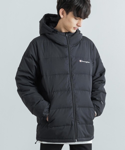 Champion（チャンピオン）の「Champion チャンピオン ダウンフェザージャケット BASIC Down Jacket C3-Q621（ダウンジャケット/コート・メンズ・ブラウン/ブラック・XL/L/M）」の6枚目の写真