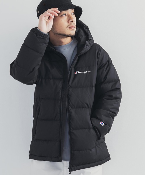 Champion（チャンピオン）の「Champion チャンピオン ダウンフェザージャケット BASIC Down Jacket C3-Q621（ダウンジャケット/コート・メンズ・ブラウン/ブラック・XL/L/M）」の11枚目の写真