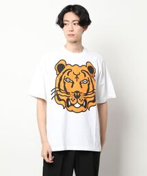 【KENZO】スタータイガー オーバーサイズ刺繍Tシャツ KENZO】スタータイガー オーバーサイズ刺繍Tシャツ (KENZO/T