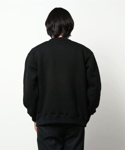 GYPSY&SONS（ジプシーアンドサンズ）の「A/WOOL-CREW-STENCIL（ニット/セーター・メンズ・ブラック・LARGE/MEDIUM）」の3枚目の写真
