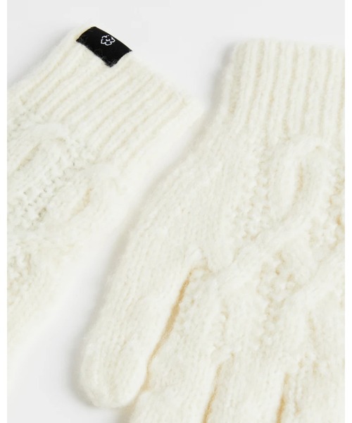 Ted Baker(テッドベーカー)の「MERTONN メンズ ケーブルニット 手袋(手袋・メンズ・アイボリー・O/S)」の3枚目の写真