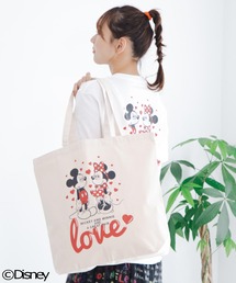 MILKFED. | TOTE BAG / LOVE / MICKEY AND MINNIE(ショルダーバッグ)