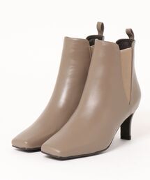 Au BANNISTER | 【スノーソール】スクエアトゥサイドゴアブーツ(ブーツ)