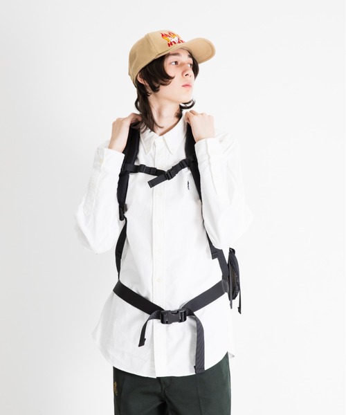 HYSTERIC GLAMOUR(ヒステリックグラマー)の「コーデュラ バックパック(バックパック/リュック・メンズ・レッド/ブラウン/ブラック・FREE)」の11枚目の写真