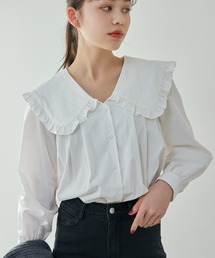 Edit Sheen | フリルセーラーカラーブラウス(シャツ/ブラウス)