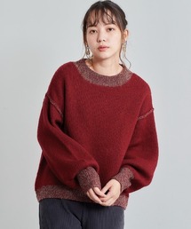 Wフェイスハイショクニット