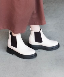 【RiiiKa/リーカ】インヒールサイドゴアブーツ